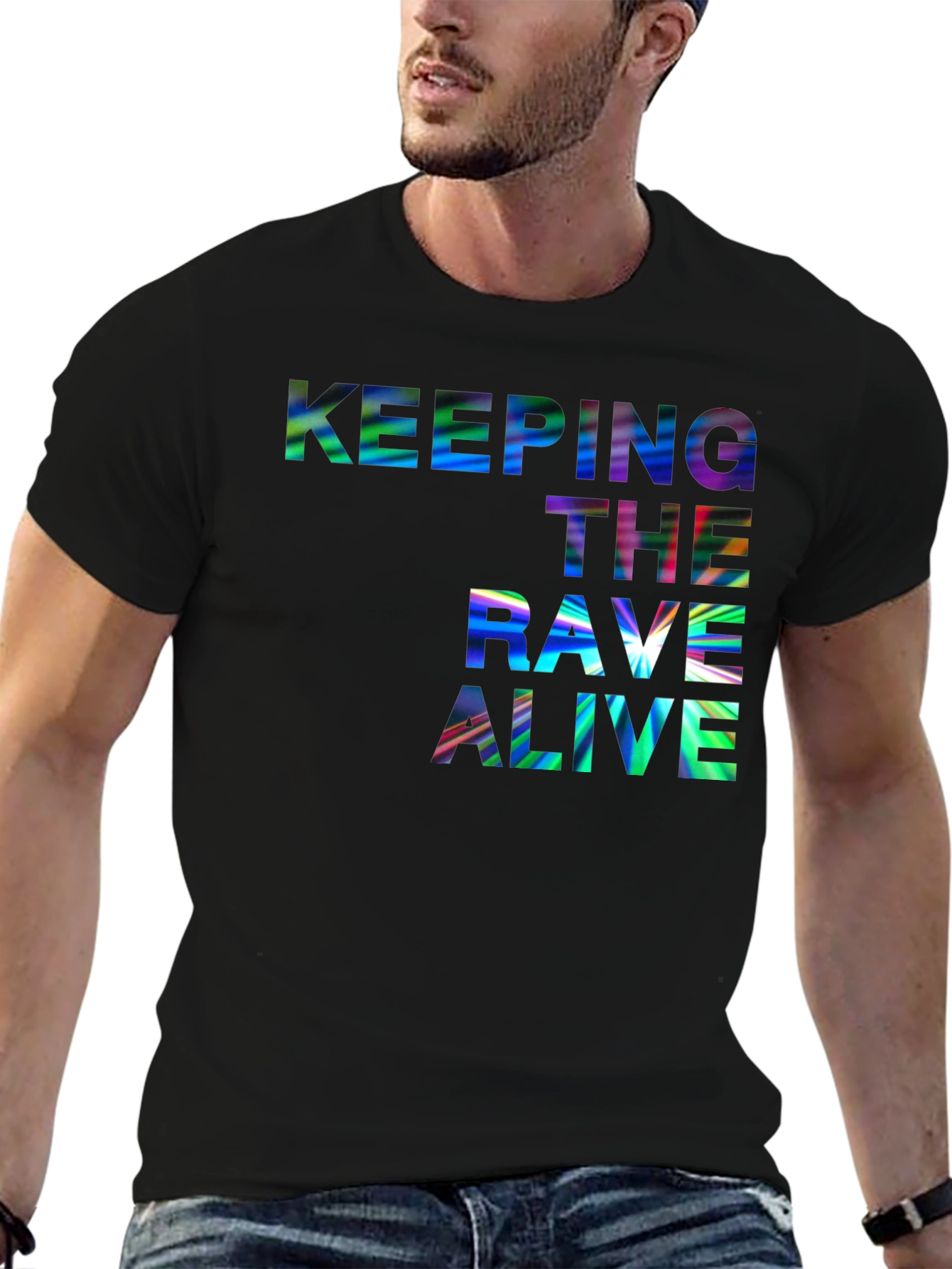 Keeping The Rave Alive Graphic T-Shirt