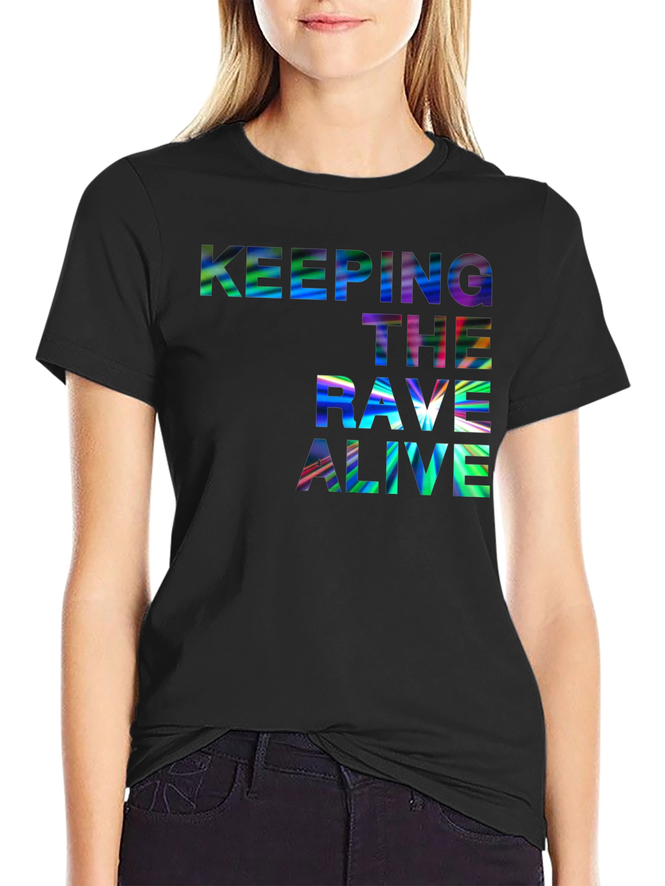 Keeping The Rave Alive Graphic T-Shirt