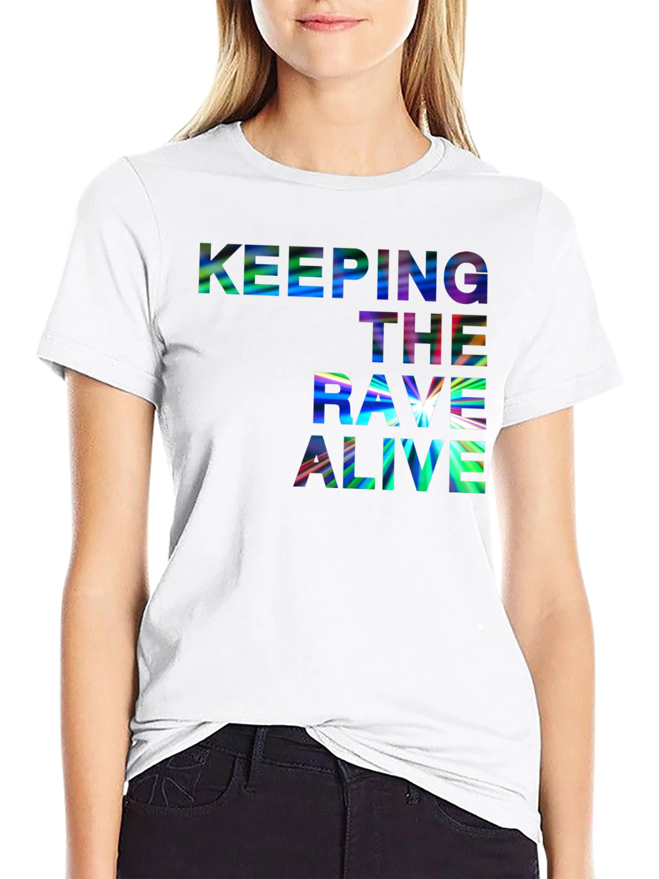 Keeping The Rave Alive Graphic T-Shirt