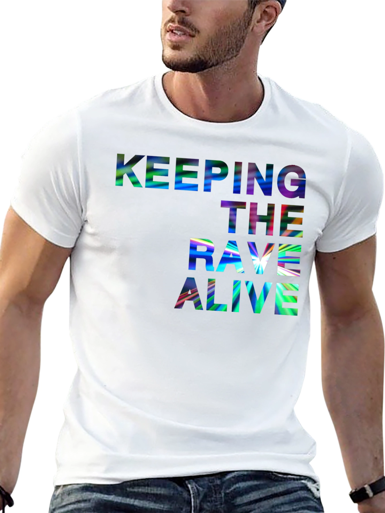 Keeping The Rave Alive Graphic T-Shirt