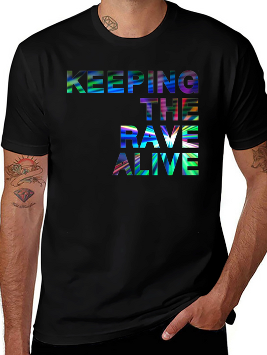 Keeping The Rave Alive Graphic T-Shirt