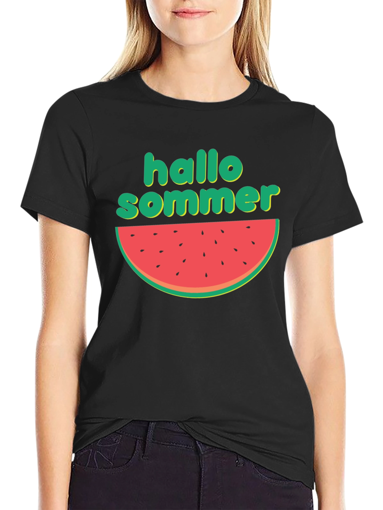 Hallo Sommer Watermelon T-Shirt
