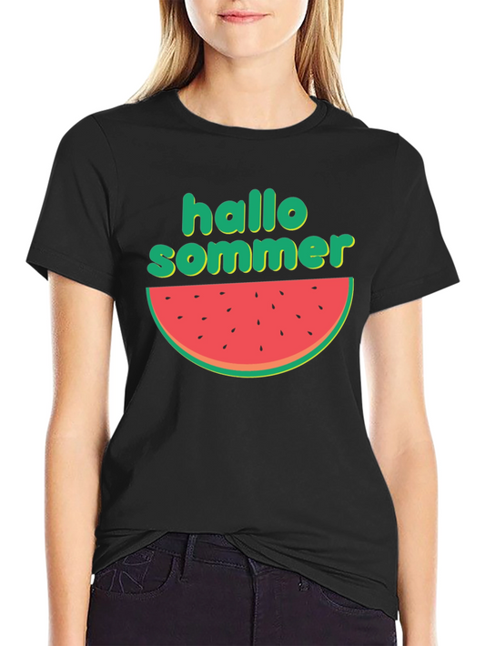 Hallo Sommer Watermelon T-Shirt
