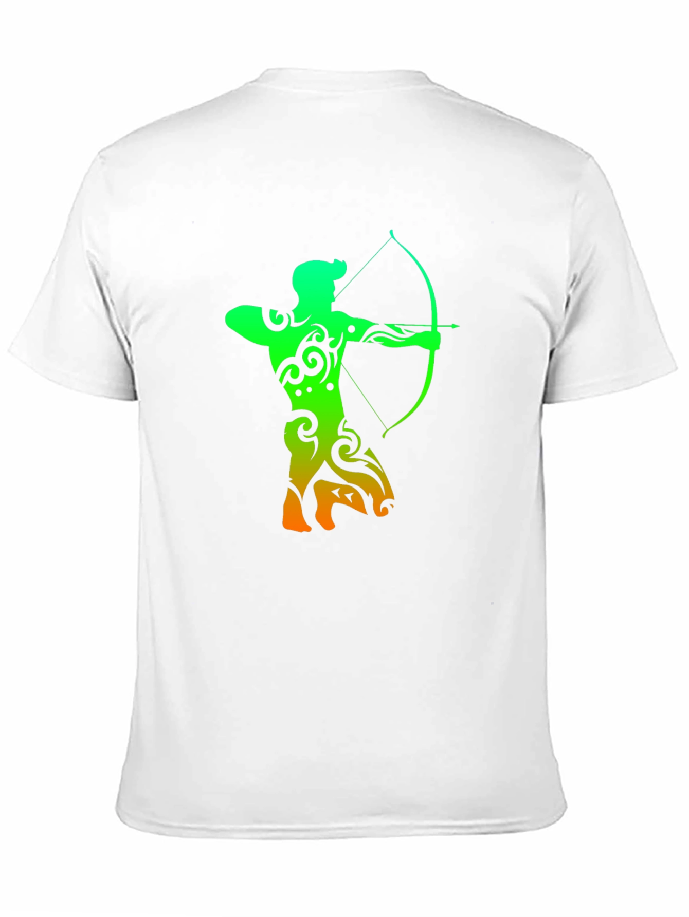 Archery Silhouette Graphic T-Shirt - Cool Archer Design