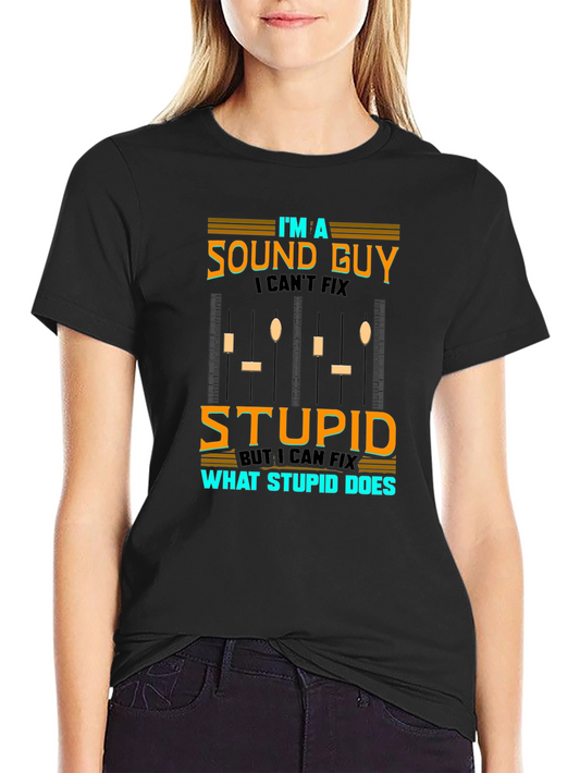 Im A Sound Guy Funny Graphic T-Shirt