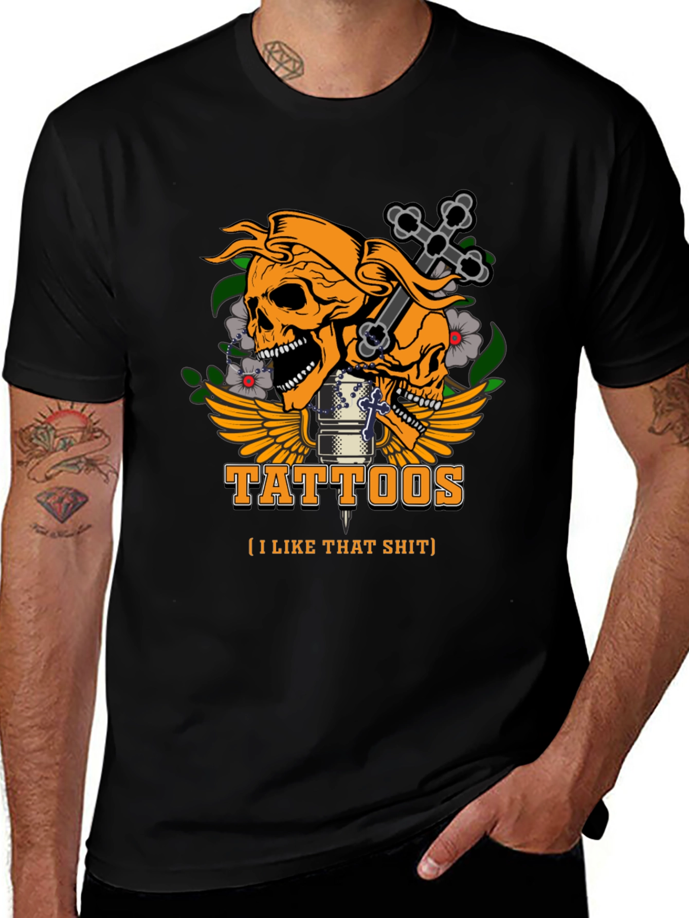 Tattoos I Like That Sh*t Graphic T-Shirt