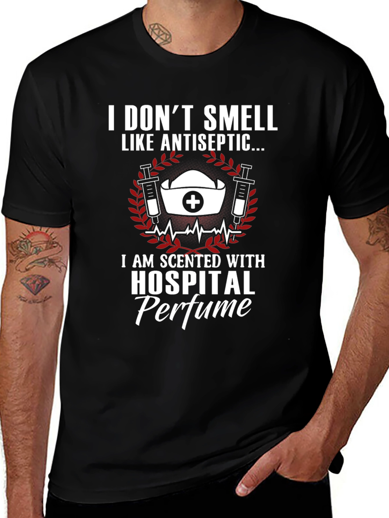 Funny Nurse T-Shirt - Hospital Perfume Tee