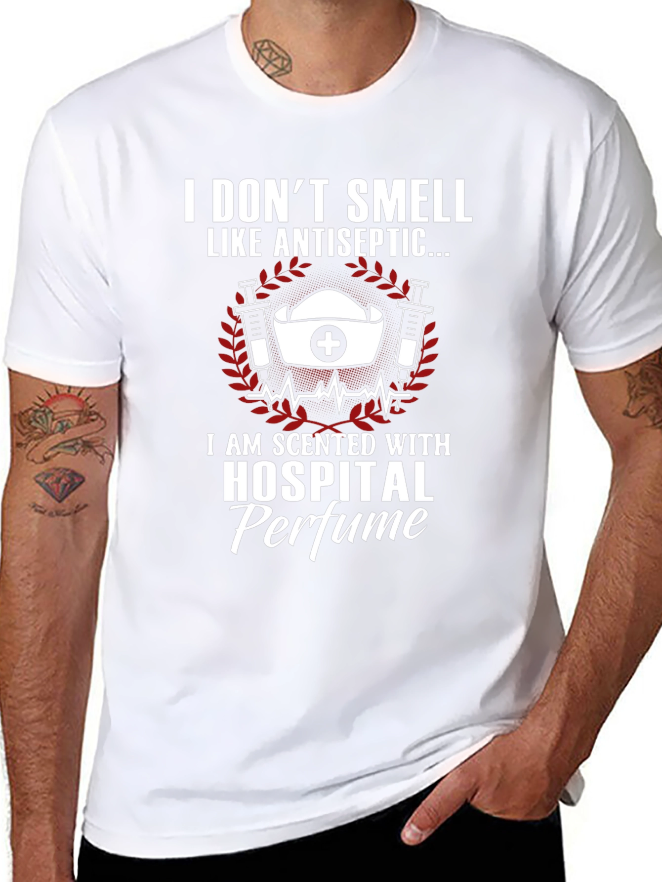 Funny Nurse T-Shirt - Hospital Perfume Tee