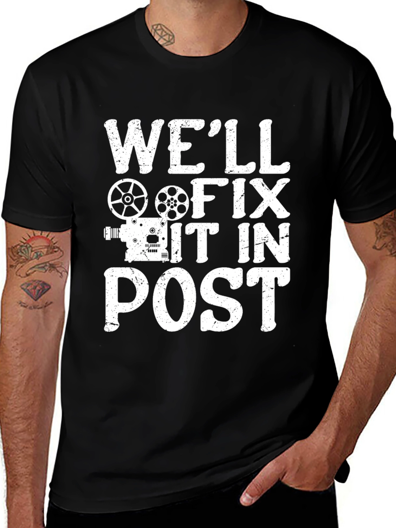 Well Fix It In Post T-Shirt Film Crew Gift