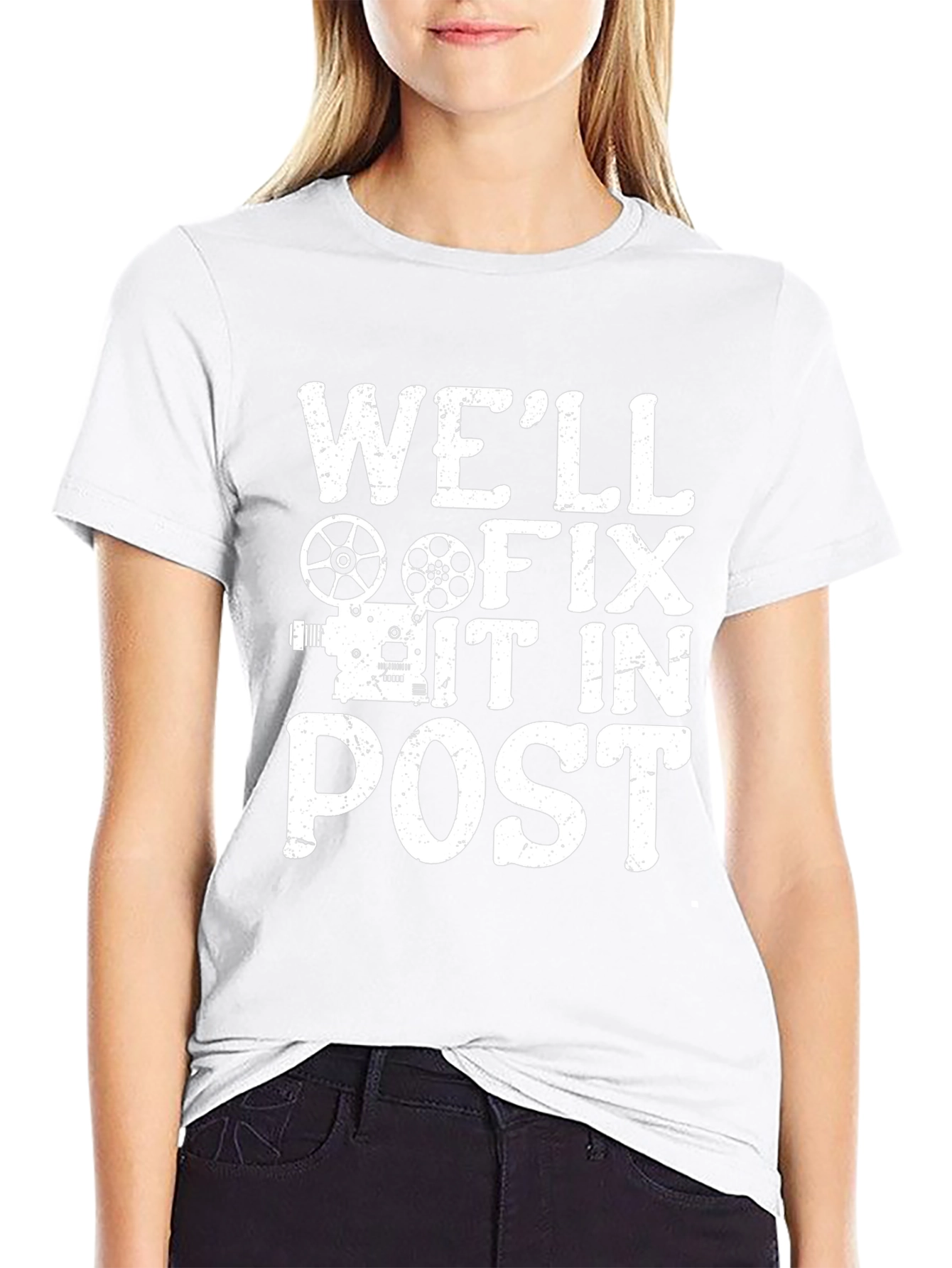 Well Fix It In Post T-Shirt Film Crew Gift