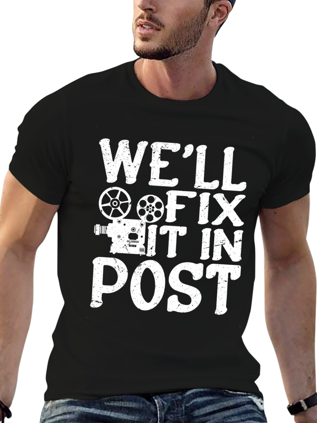 Well Fix It In Post T-Shirt Film Crew Gift