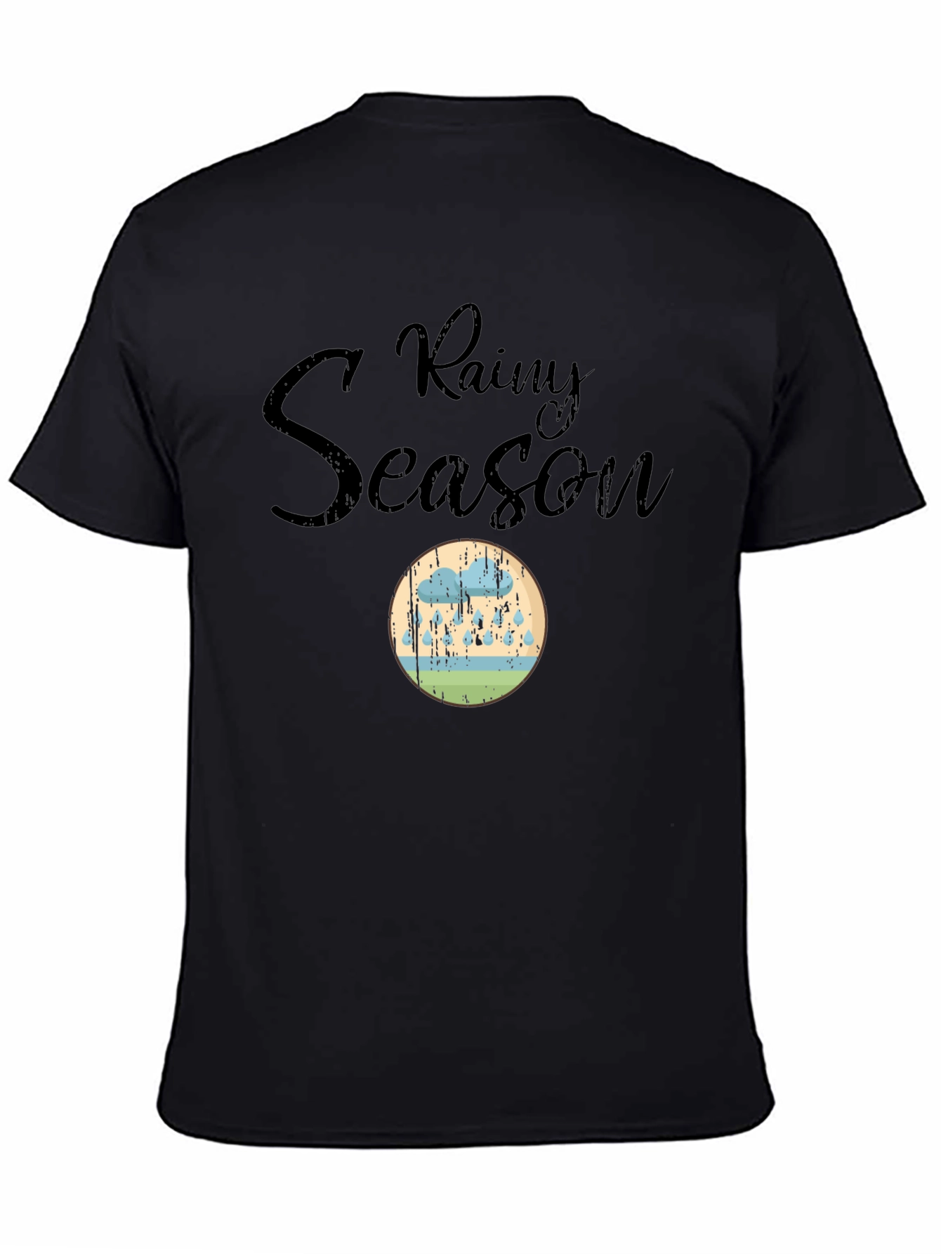 Rainy Season Graphic T-Shirt - Comfort and Style