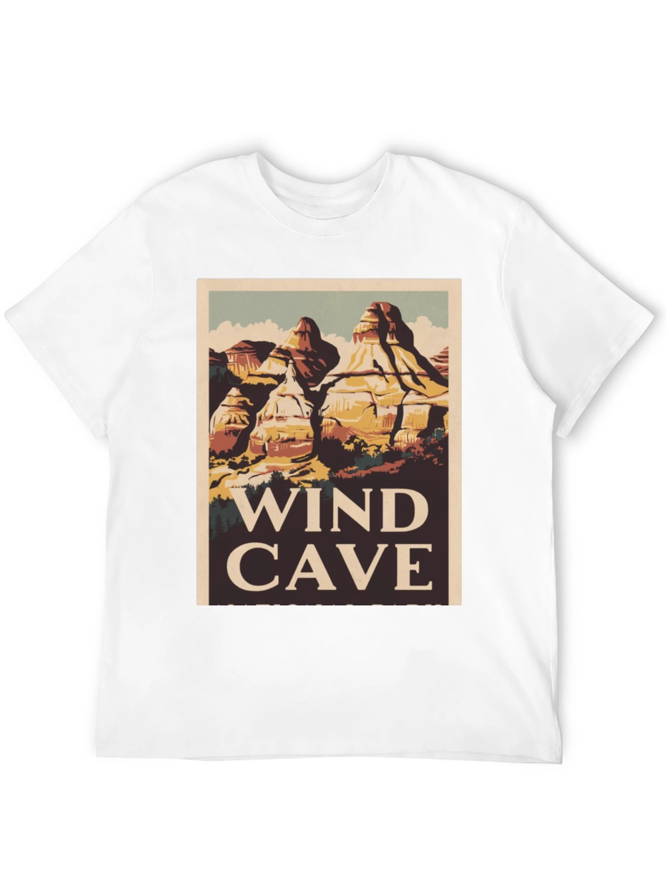 Wind Cave National Park Graphic T-Shirt
