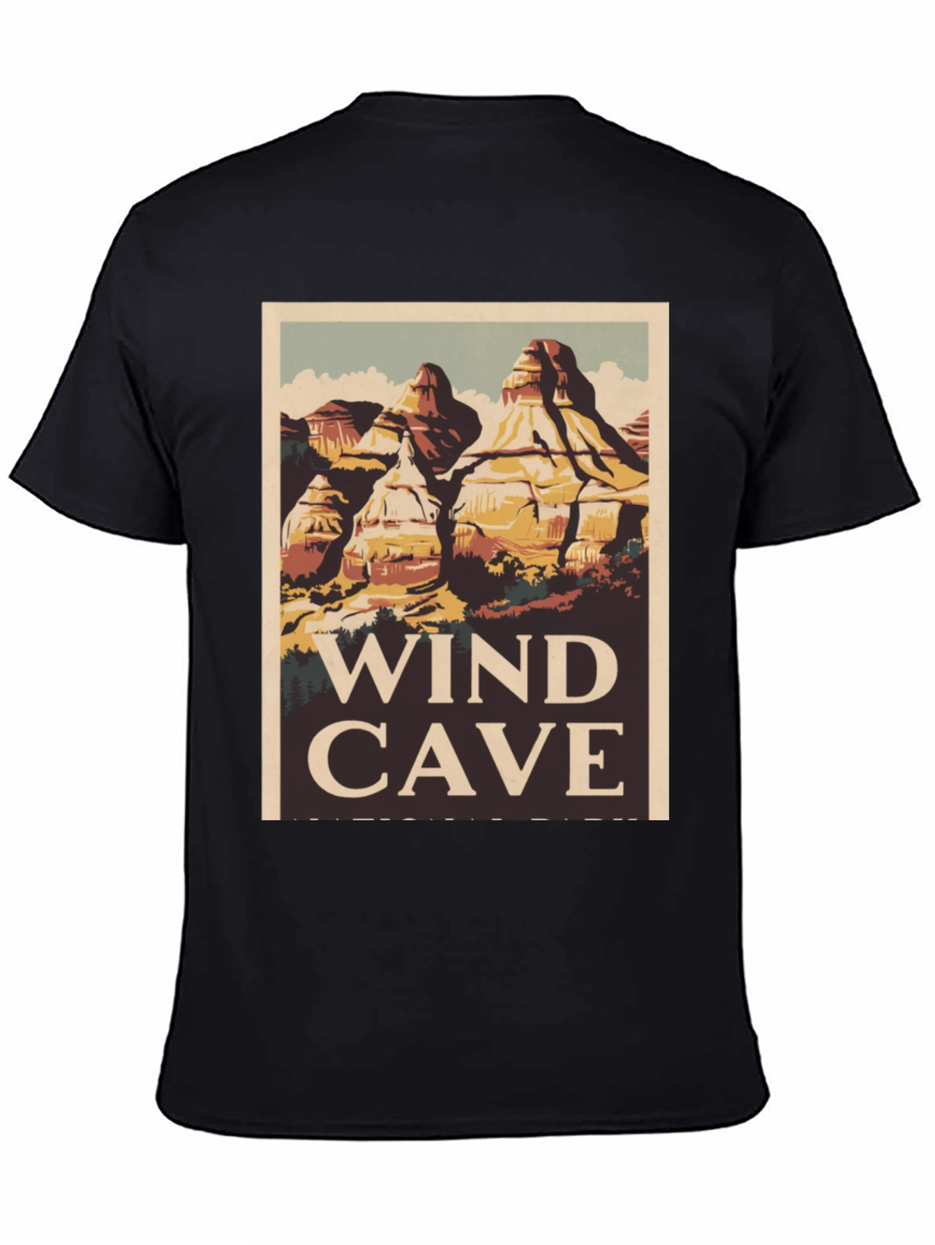 Wind Cave National Park Graphic T-Shirt