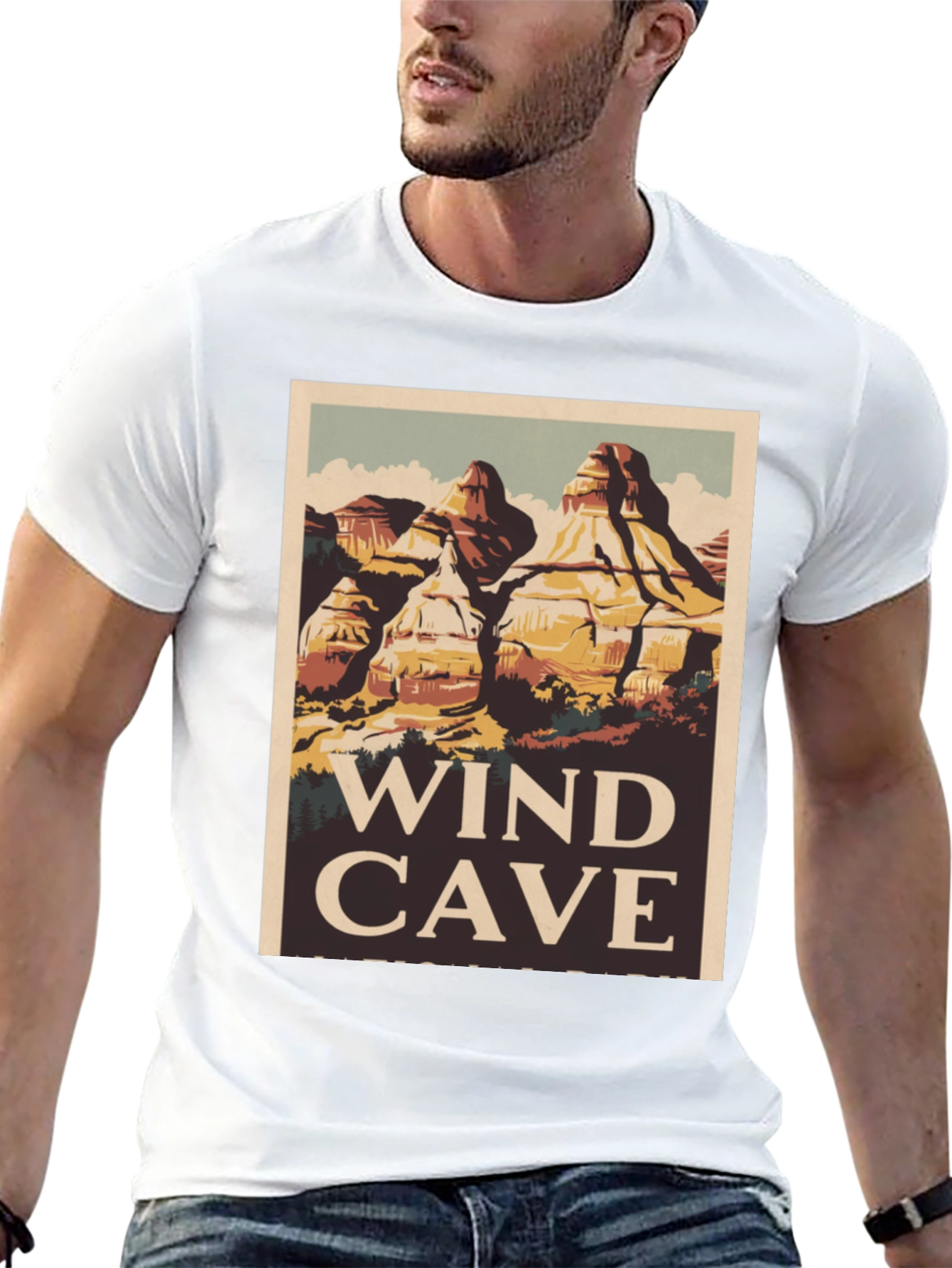 Wind Cave National Park Graphic T-Shirt