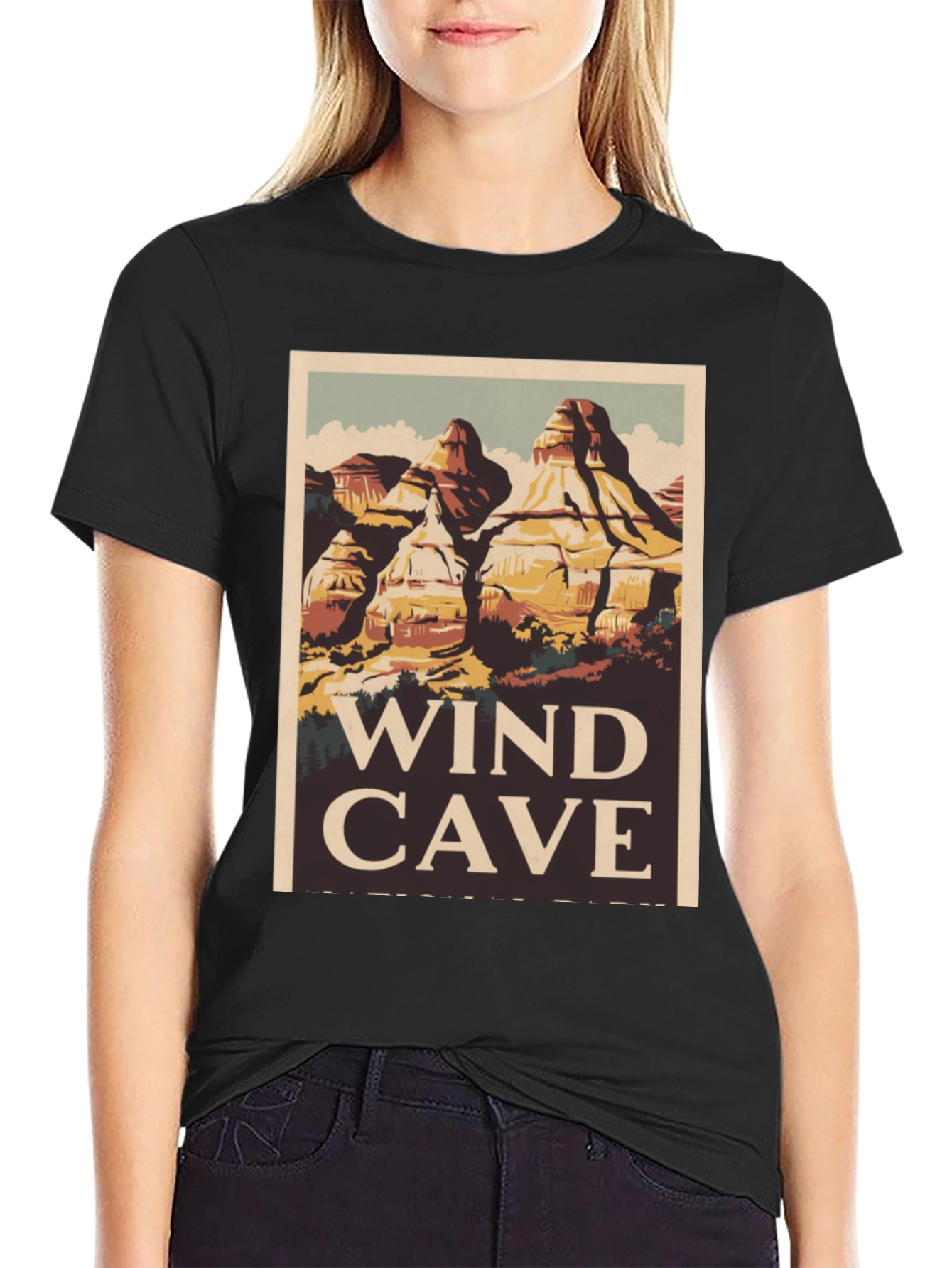 Wind Cave National Park Graphic T-Shirt