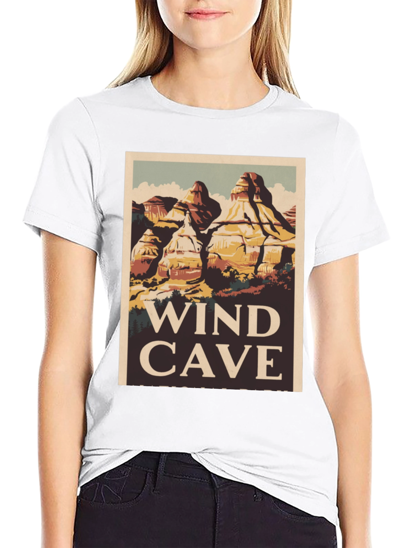 Wind Cave National Park Graphic T-Shirt