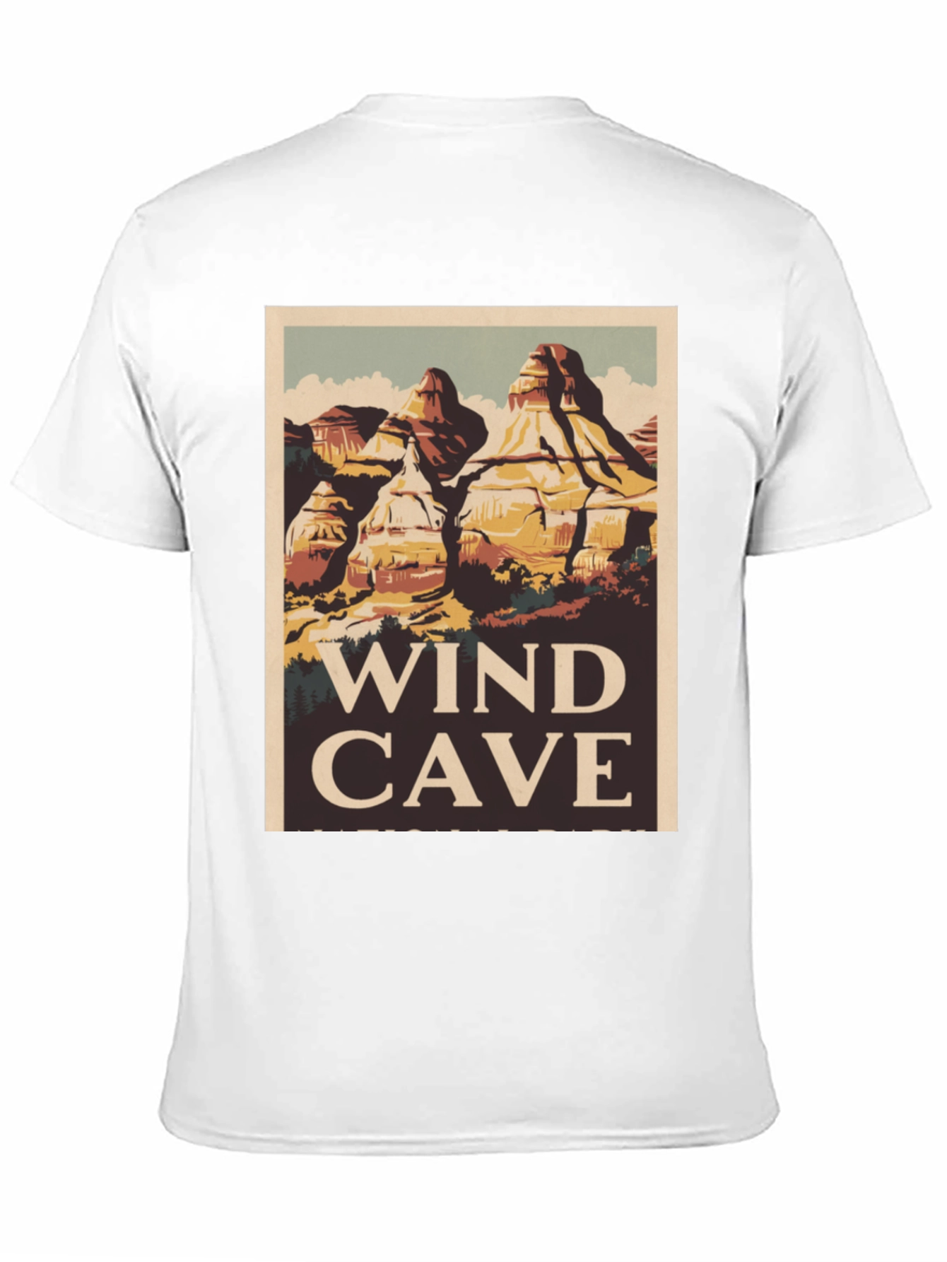 Wind Cave National Park Graphic T-Shirt