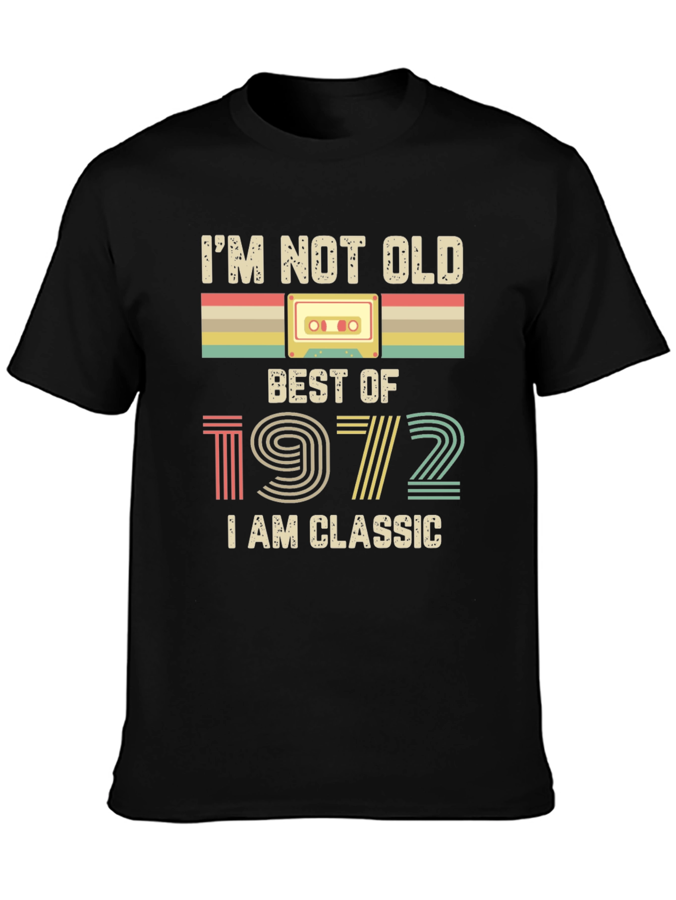 Im Not Old I am Classic 1972 Birthday T-Shirt
