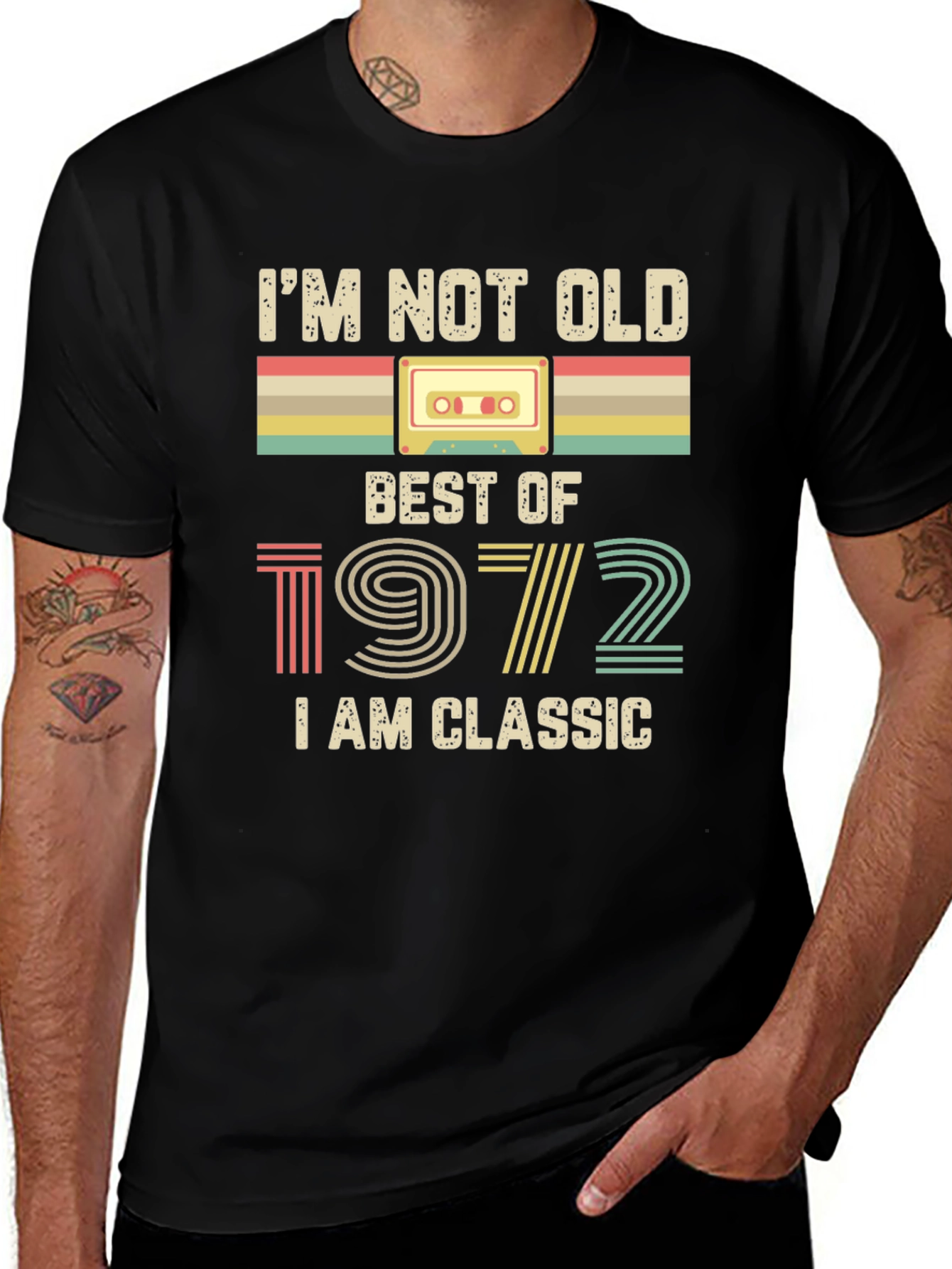 Im Not Old I am Classic 1972 Birthday T-Shirt