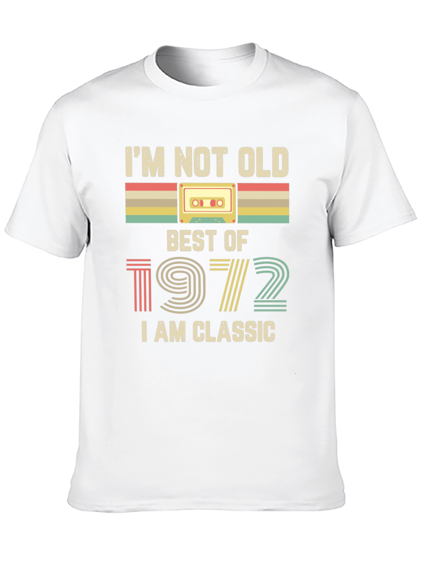 Im Not Old I am Classic 1972 Birthday T-Shirt