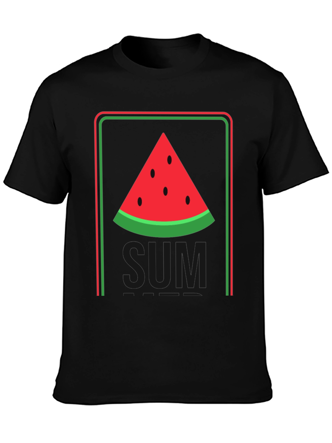 Watermelon Slim Fit T-Shirt - Summer Style