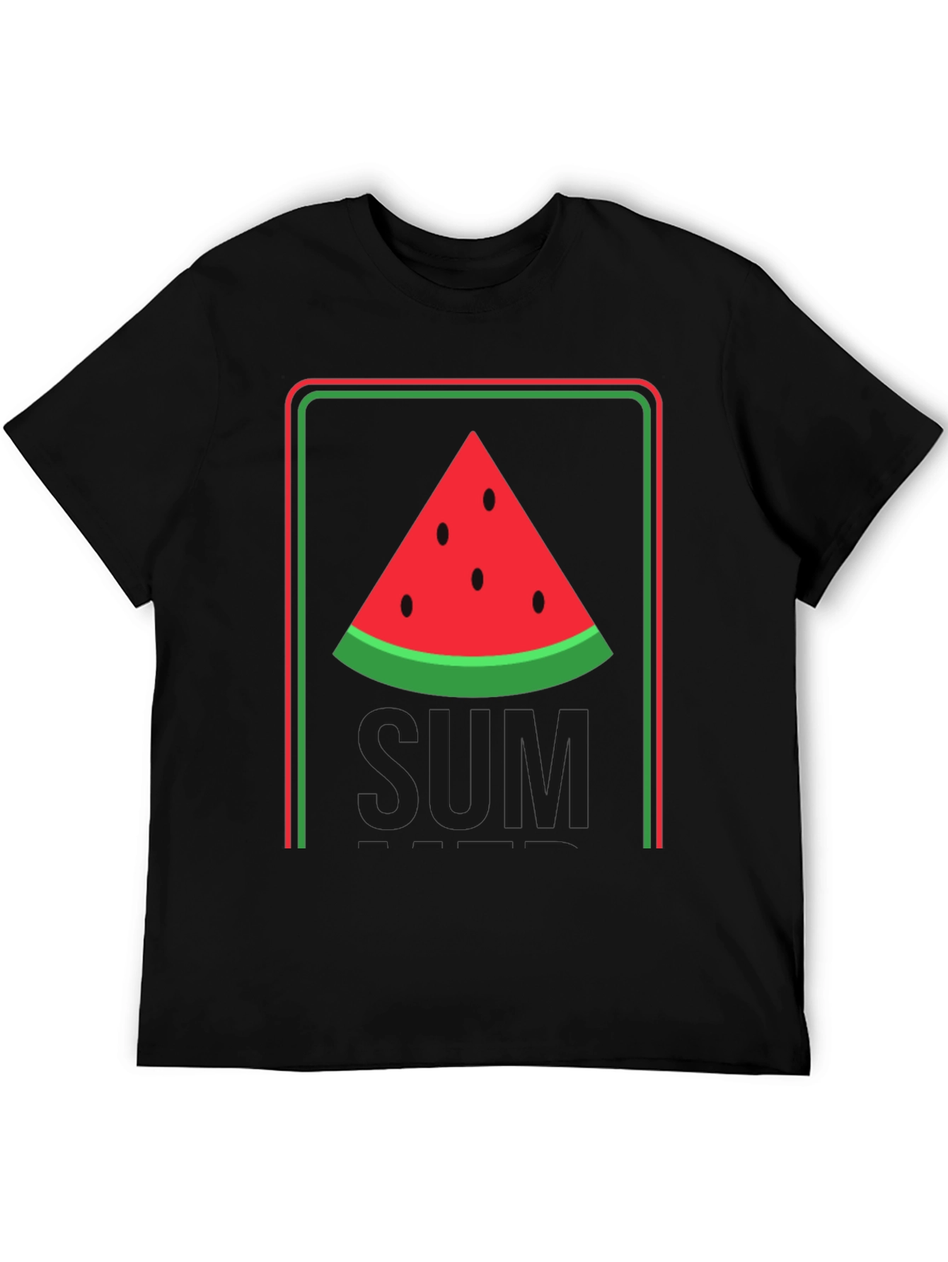 Watermelon Slim Fit T-Shirt - Summer Style