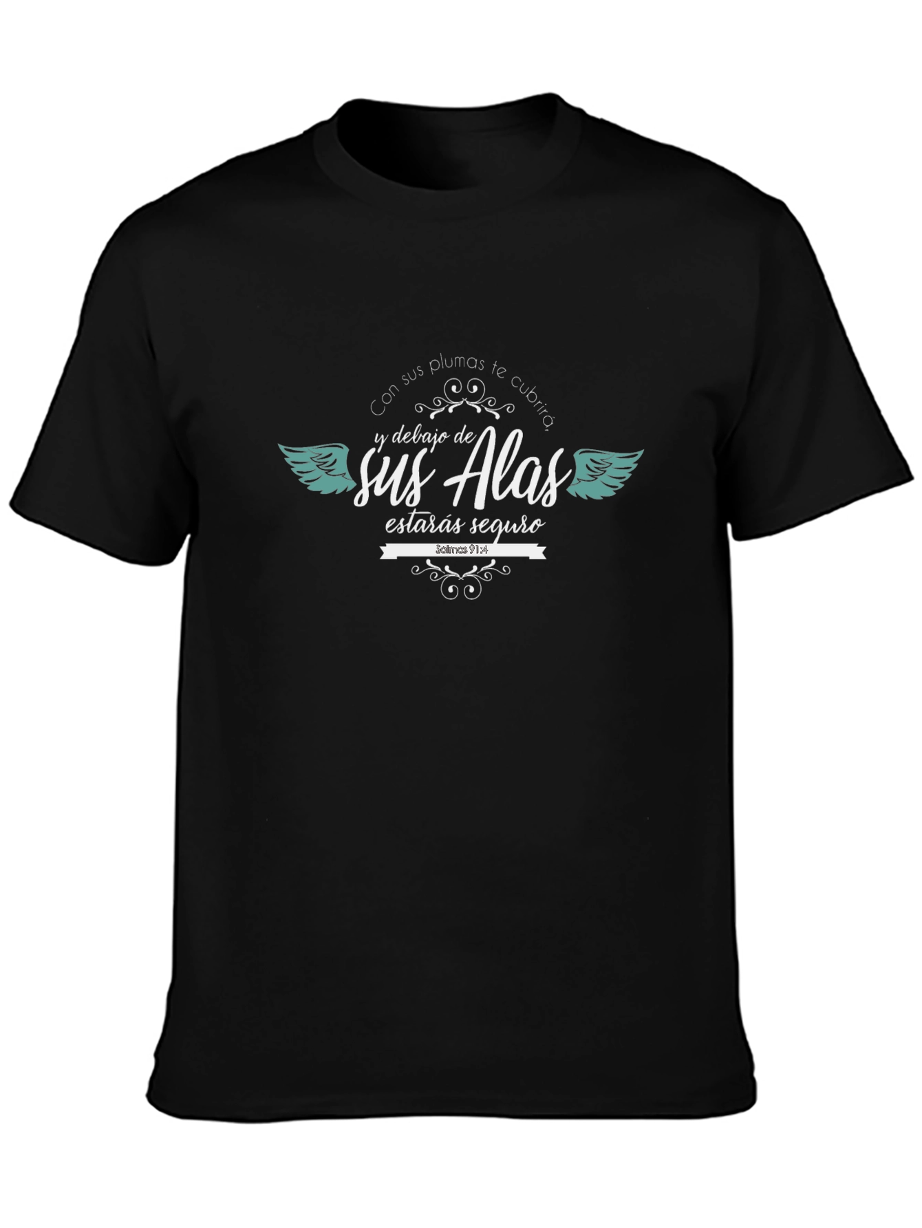 Faith Inspired Tee: Protected Under His Wings
