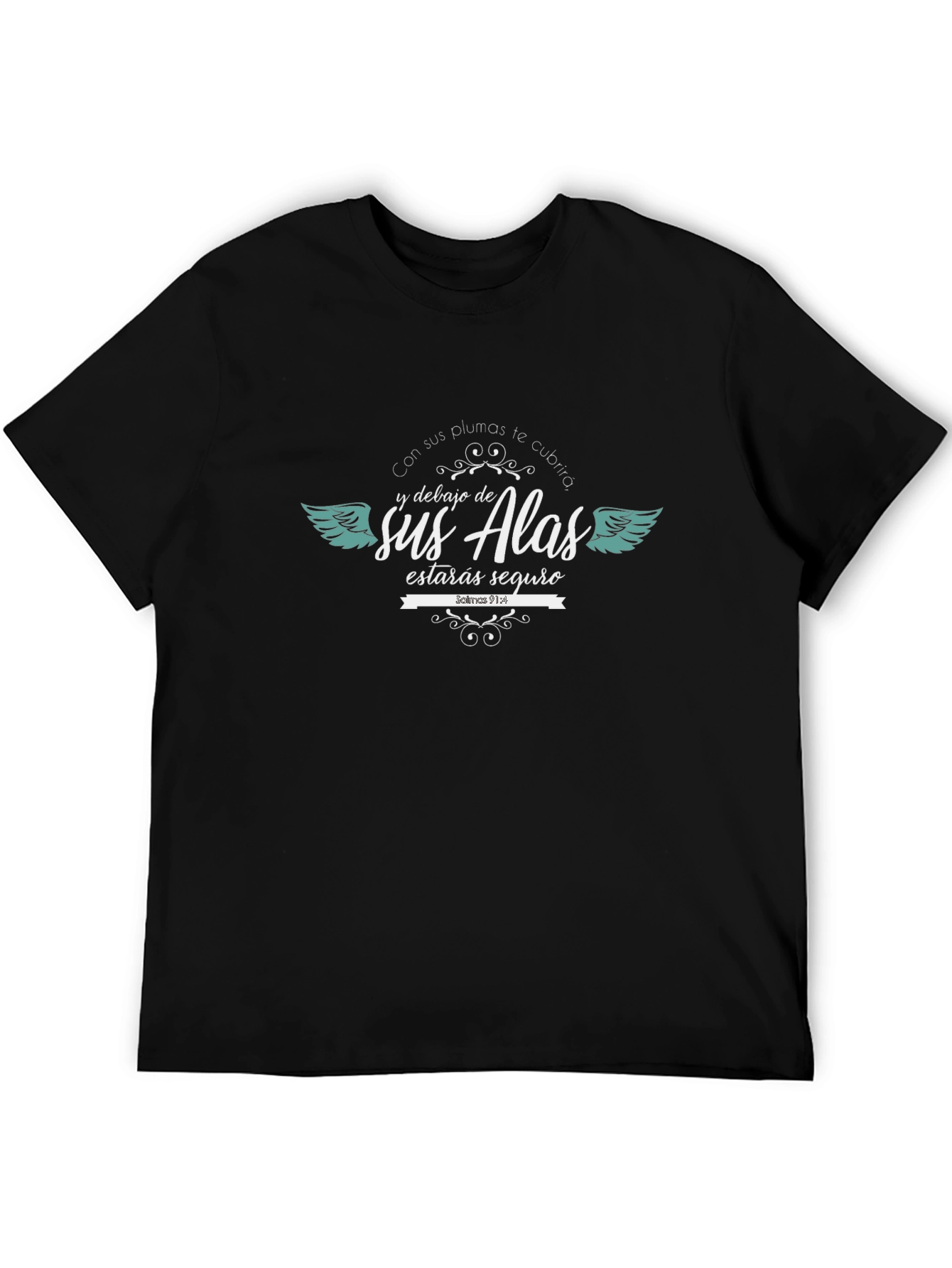 Faith Inspired Tee: Protected Under His Wings