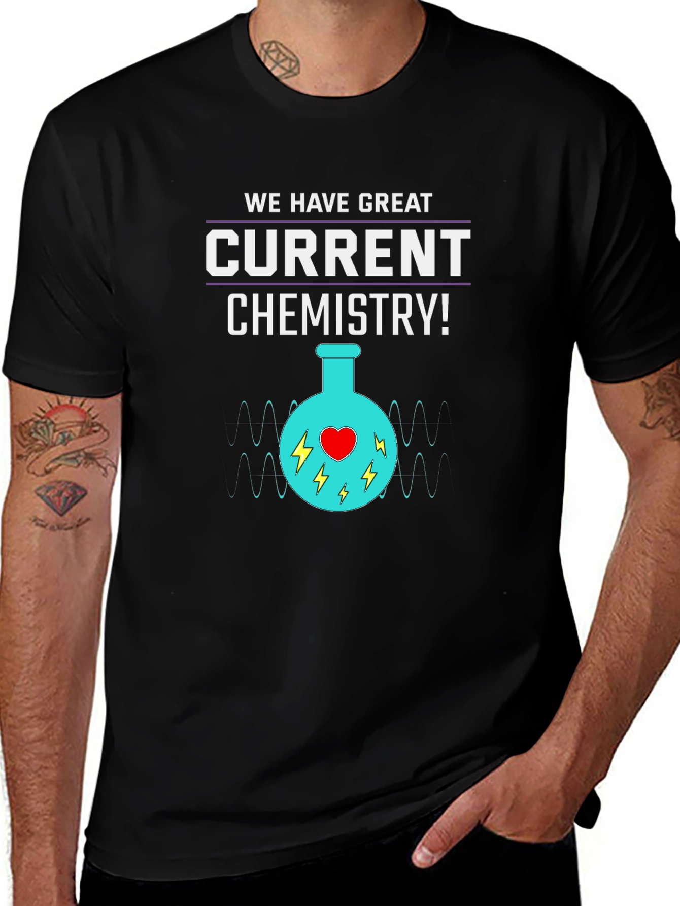 Funny Chemistry T-Shirt - Great Current Chemistry!