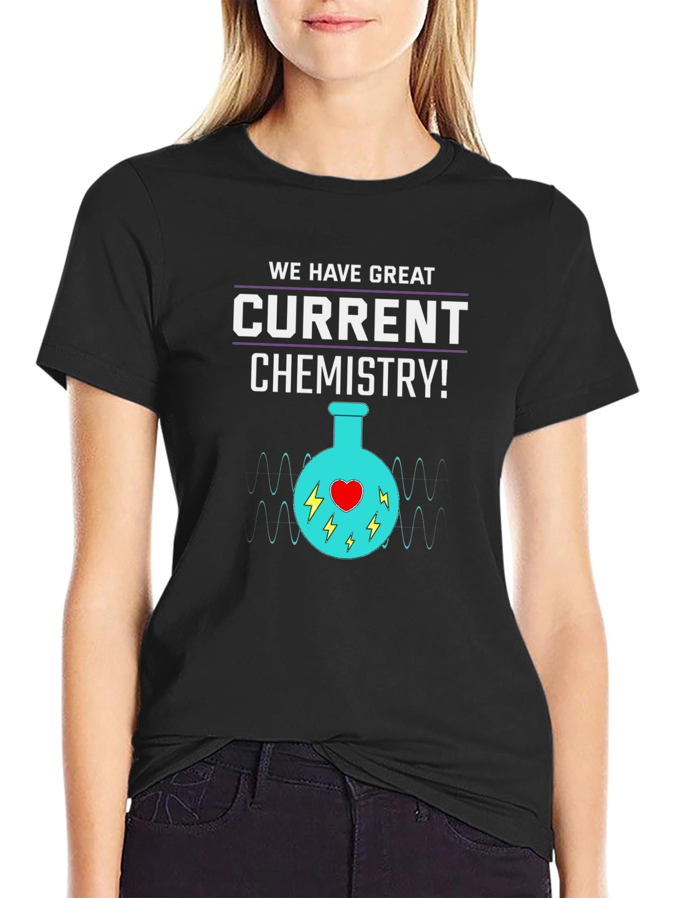 Funny Chemistry T-Shirt - Great Current Chemistry!