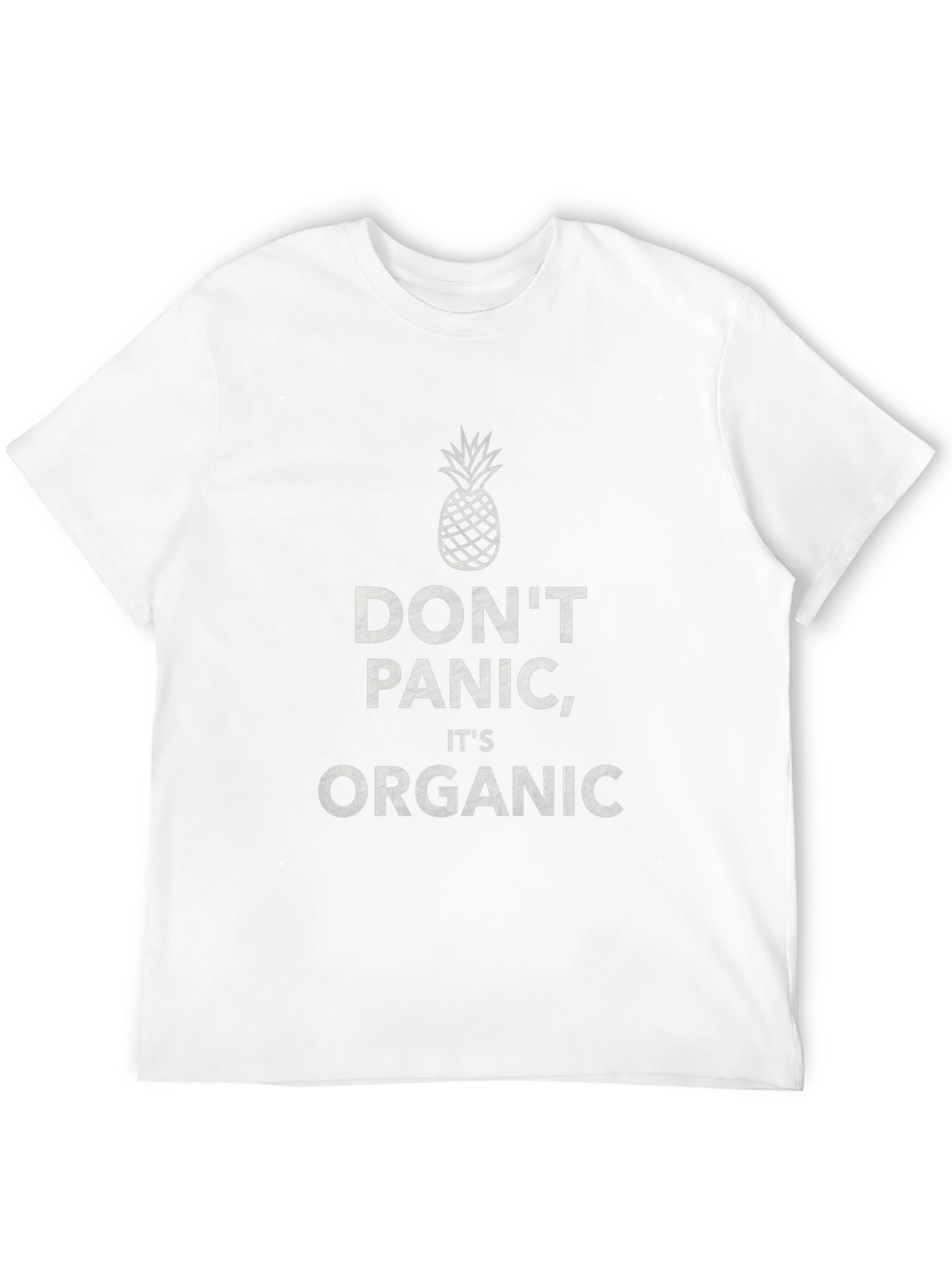 Dont Panic Its Organic Pineapple Graphic Tee