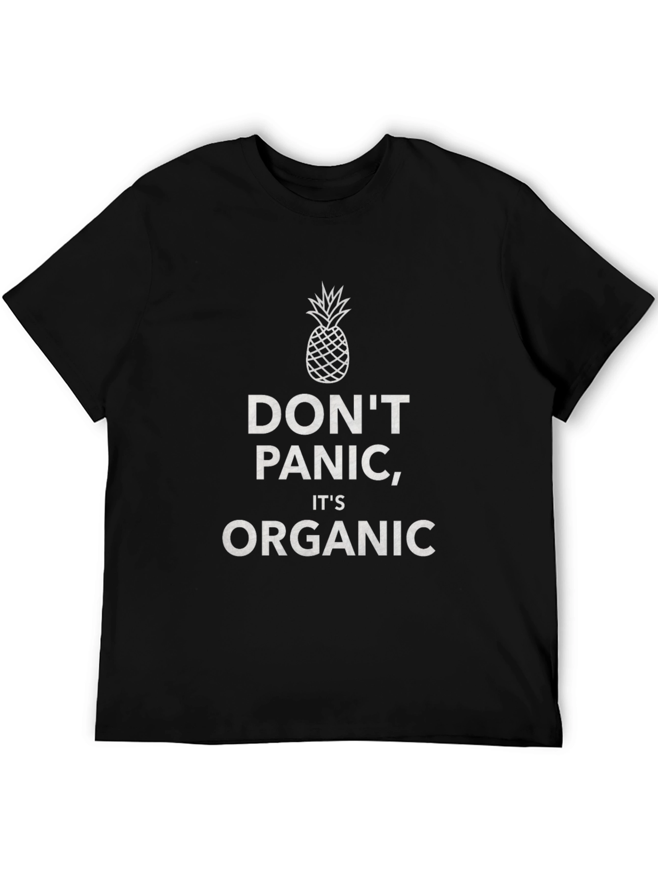 Dont Panic Its Organic Pineapple Graphic Tee