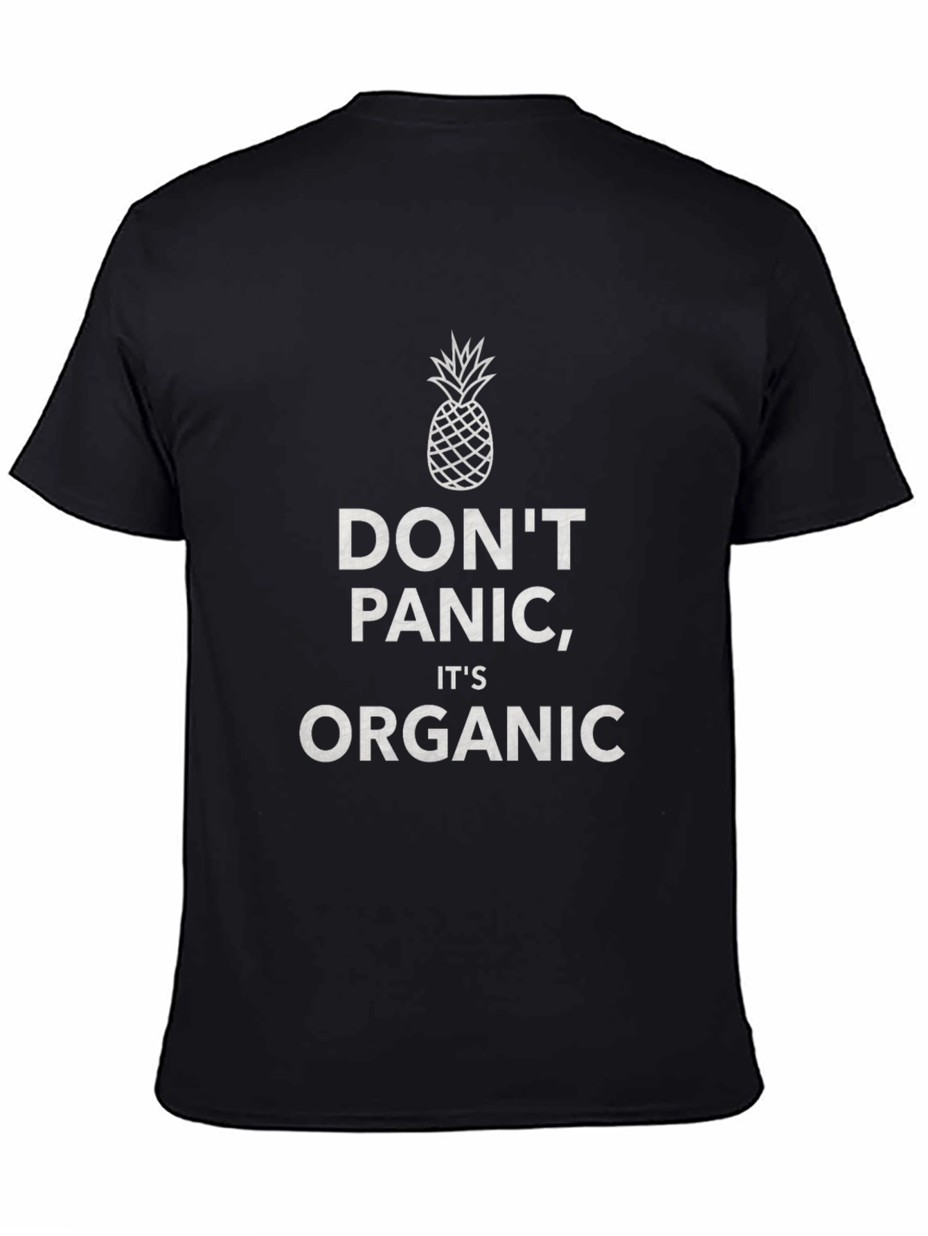 Dont Panic Its Organic Pineapple Graphic Tee