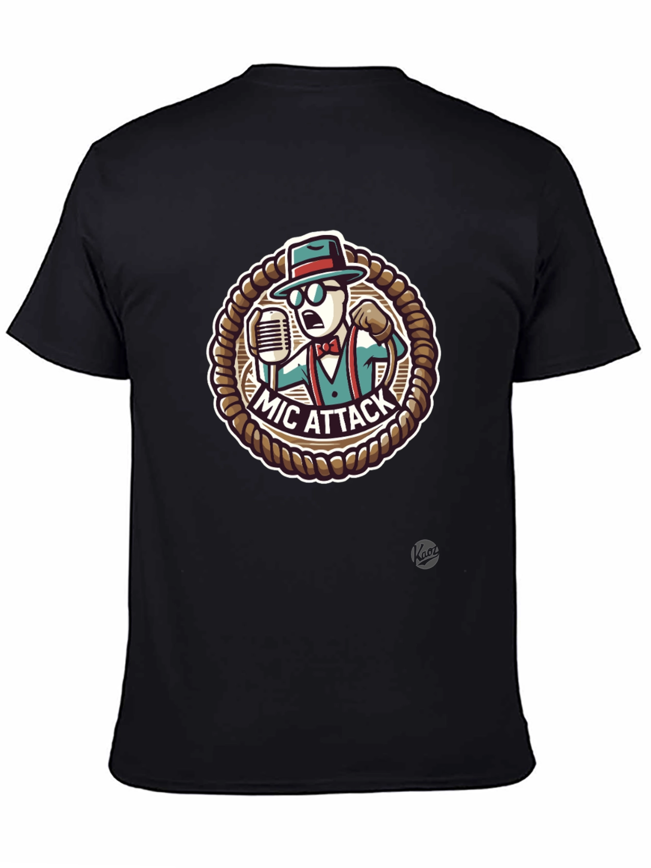 Mic Attack Graphic Tee
