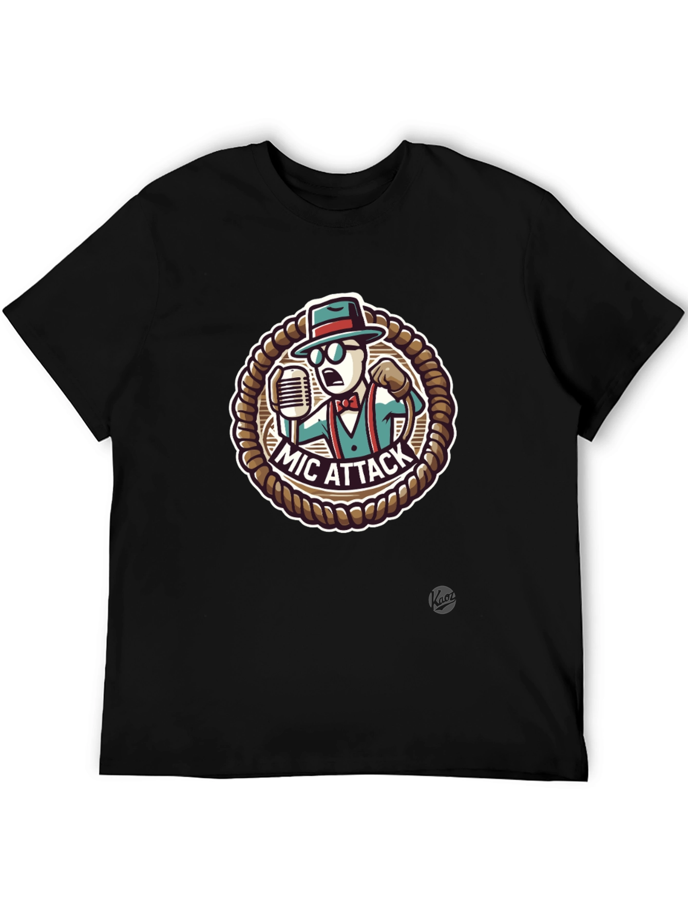 Mic Attack Graphic Tee