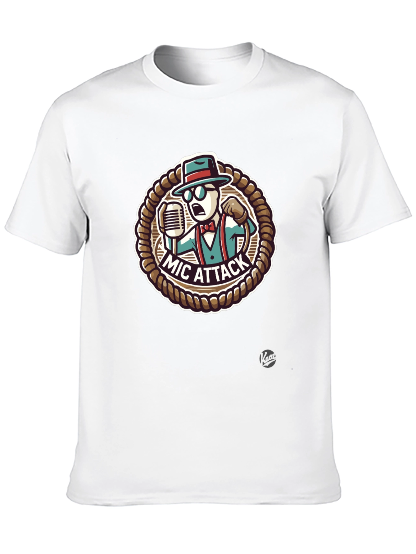 Mic Attack Graphic Tee