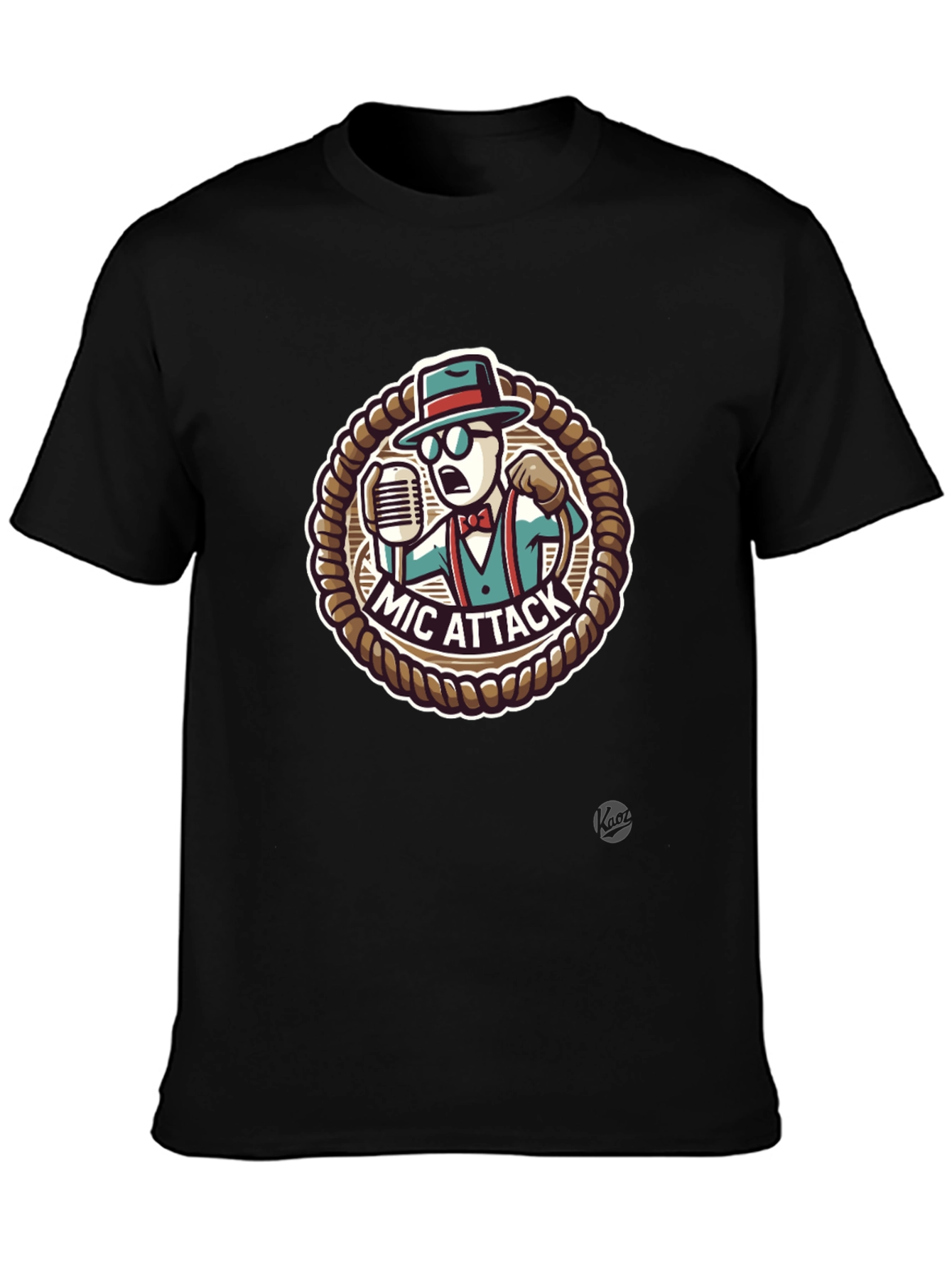 Mic Attack Graphic Tee