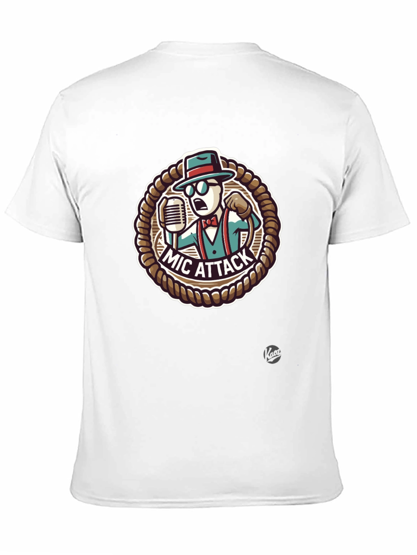 Mic Attack Graphic Tee