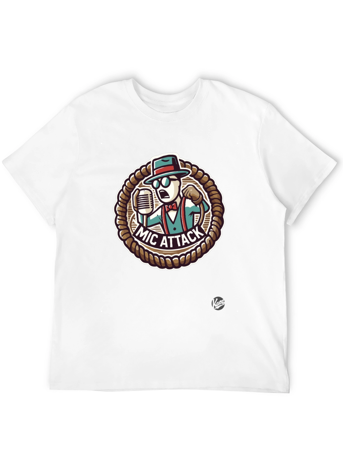 Mic Attack Graphic Tee
