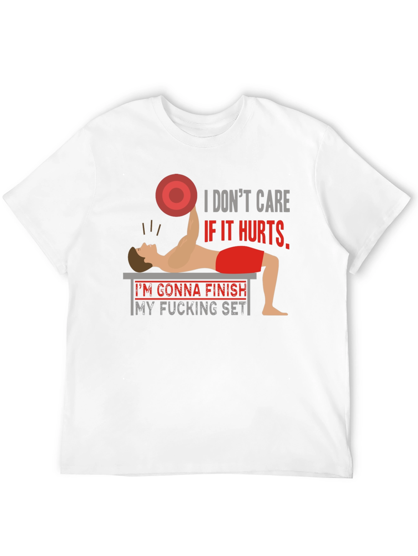 Funny Gym T-Shirt - Finish My F*cking Set