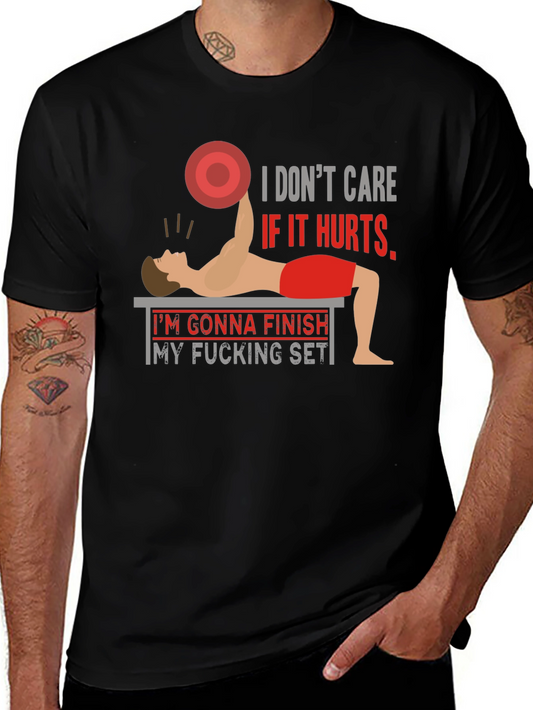 Funny Gym T-Shirt - Finish My F*cking Set