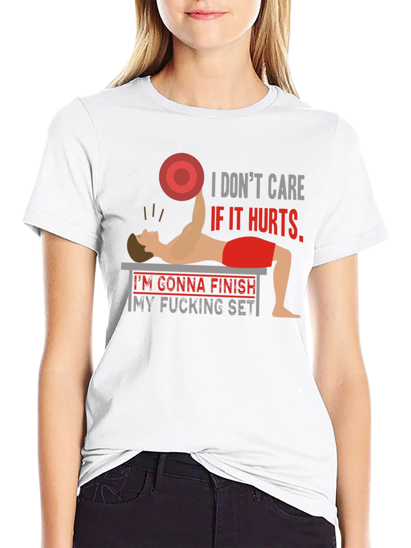 Funny Gym T-Shirt - Finish My F*cking Set