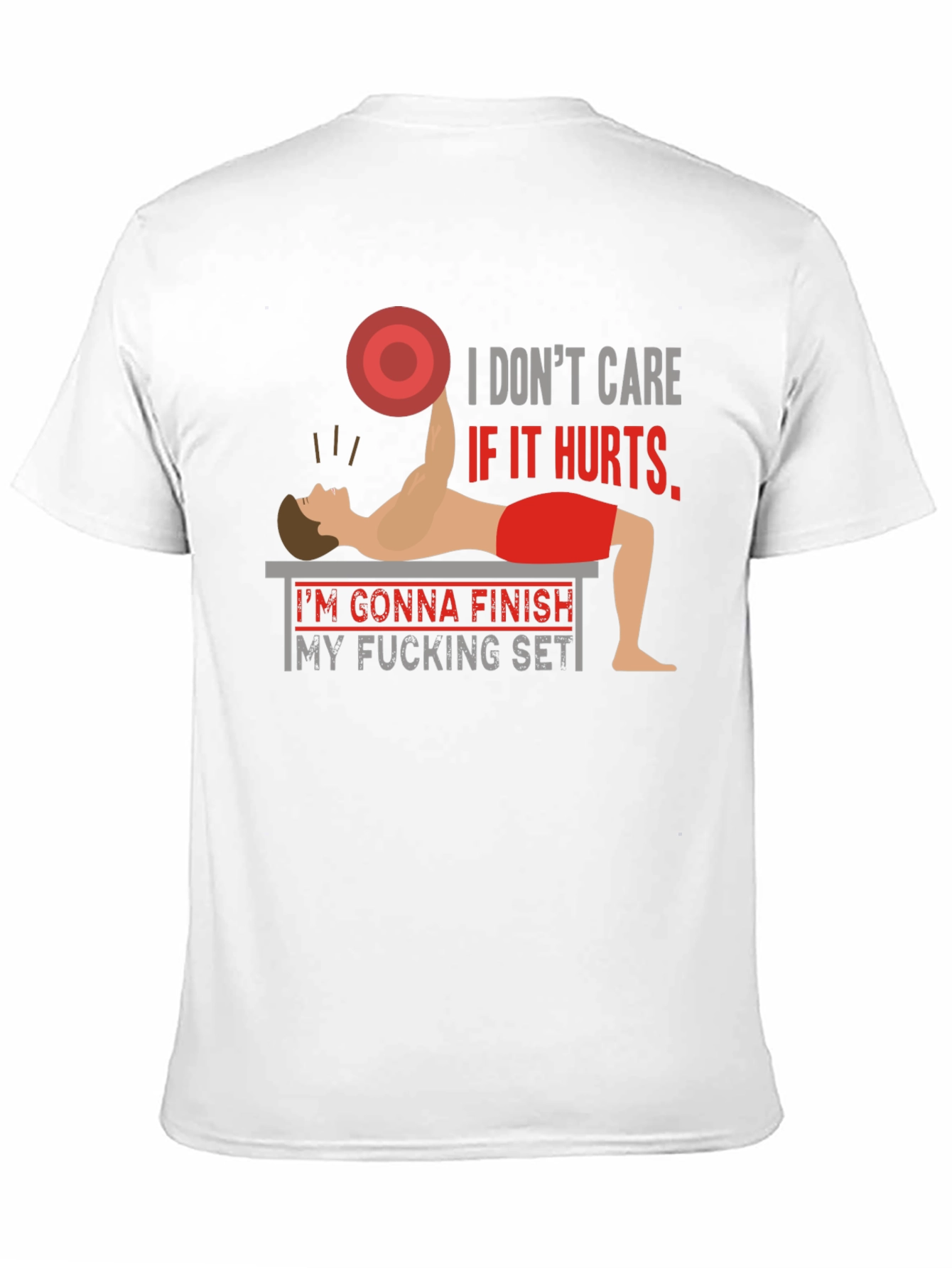 Funny Gym T-Shirt - Finish My F*cking Set