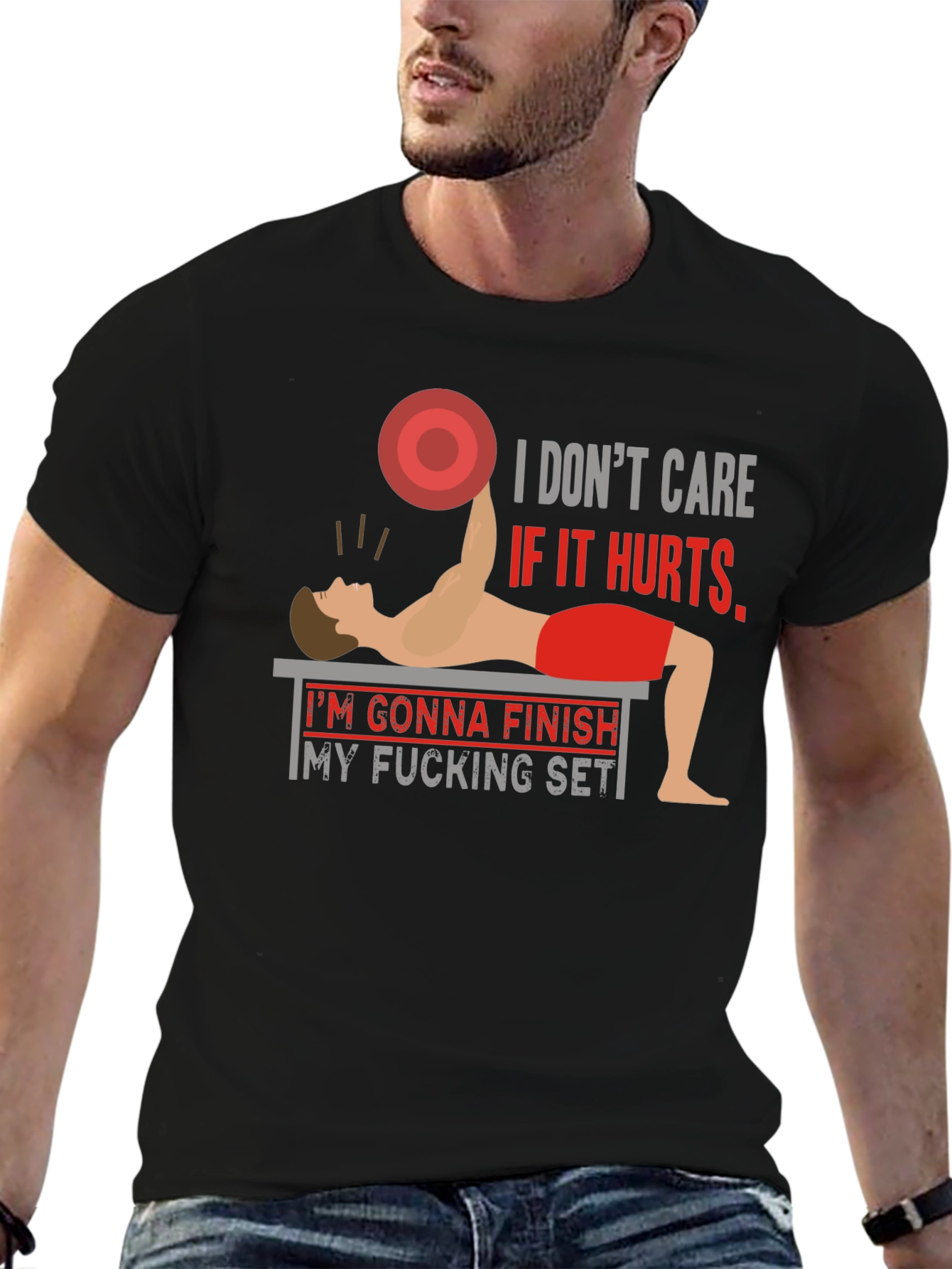Funny Gym T-Shirt - Finish My F*cking Set