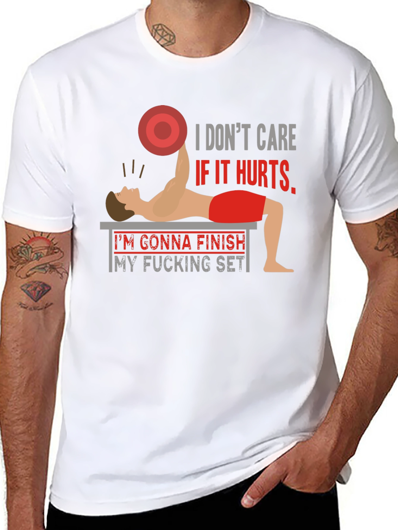 Funny Gym T-Shirt - Finish My F*cking Set