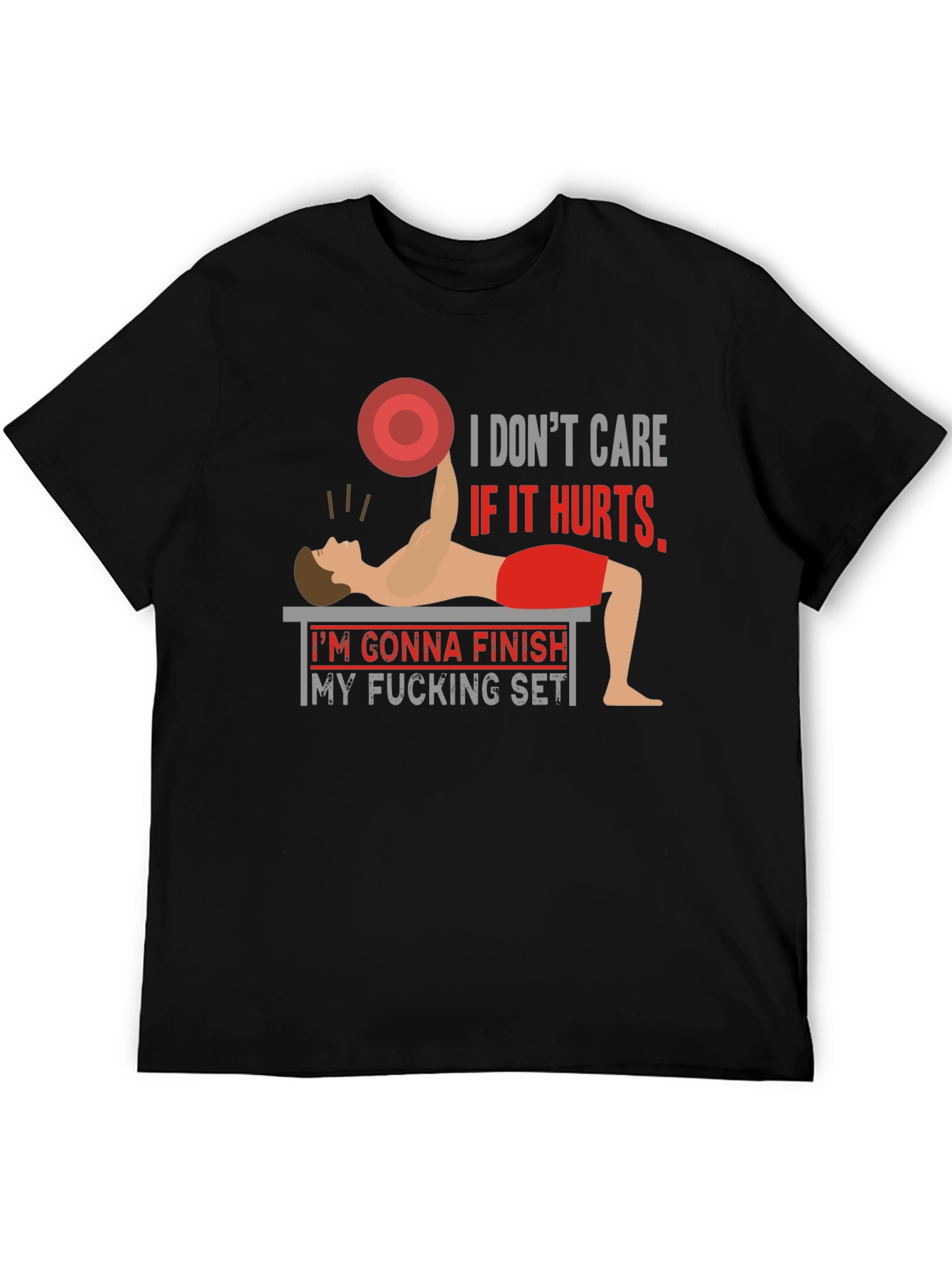 Funny Gym T-Shirt - Finish My F*cking Set
