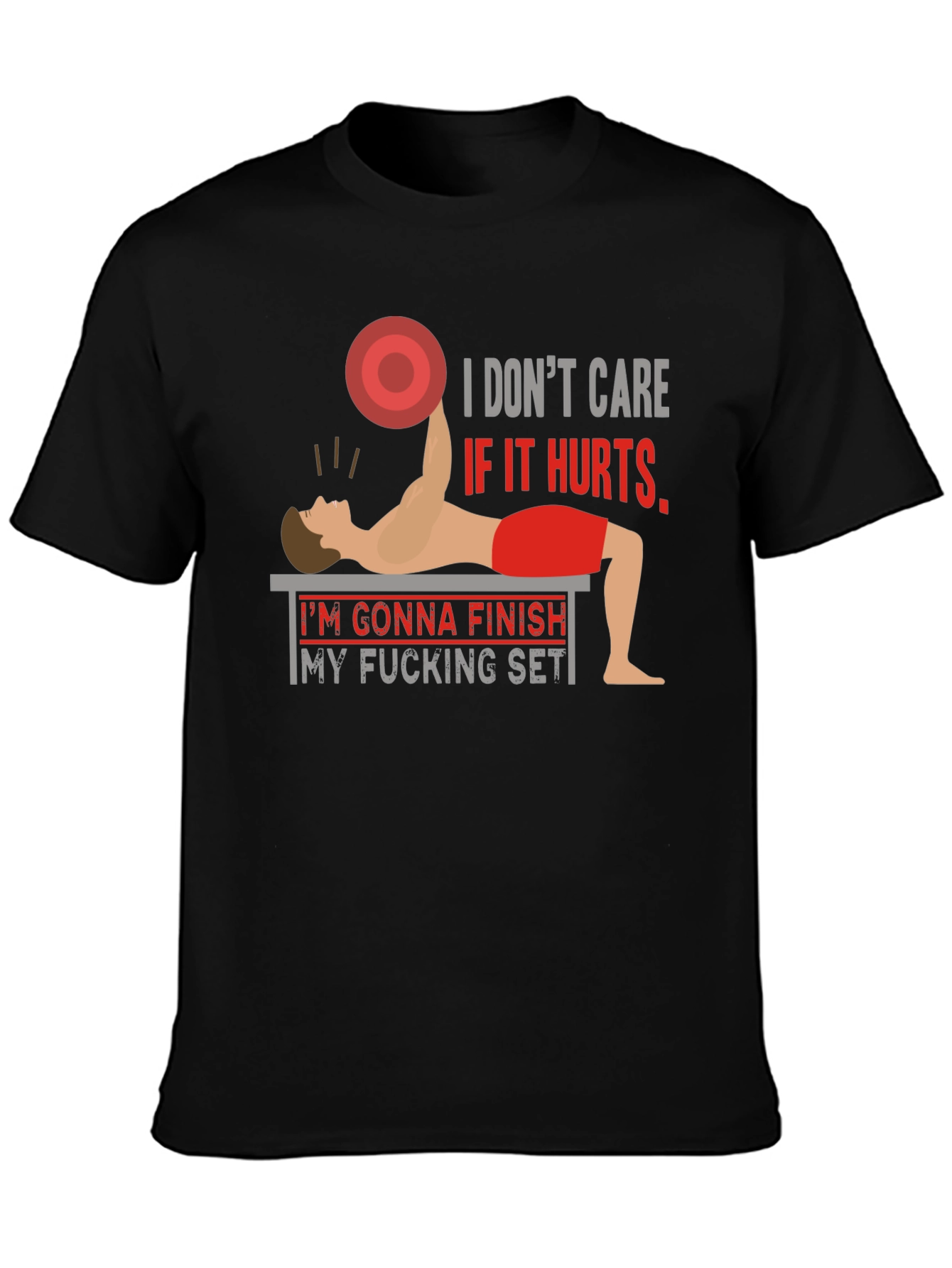 Funny Gym T-Shirt - Finish My F*cking Set