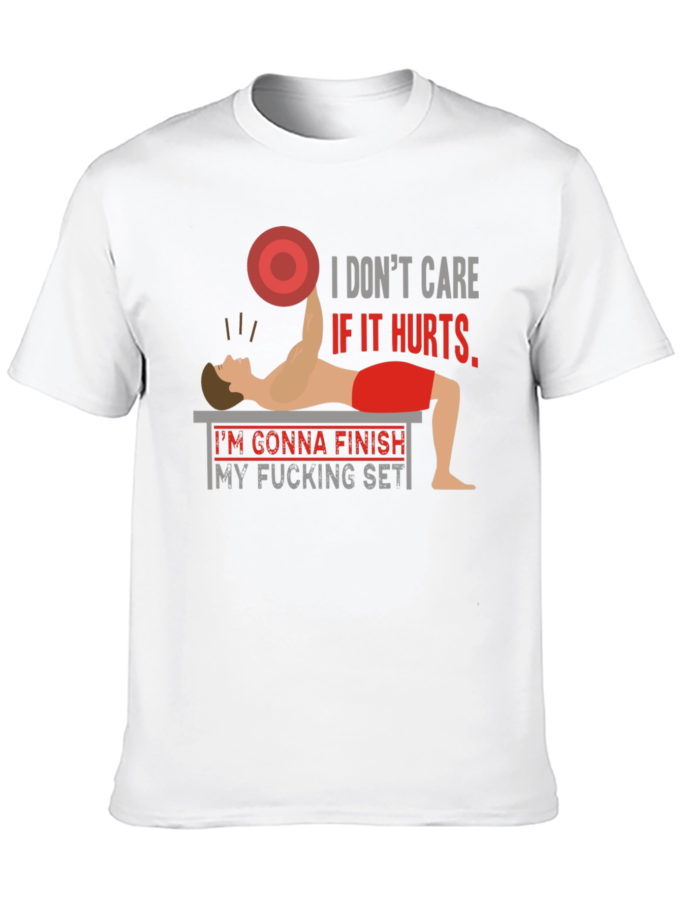 Funny Gym T-Shirt - Finish My F*cking Set