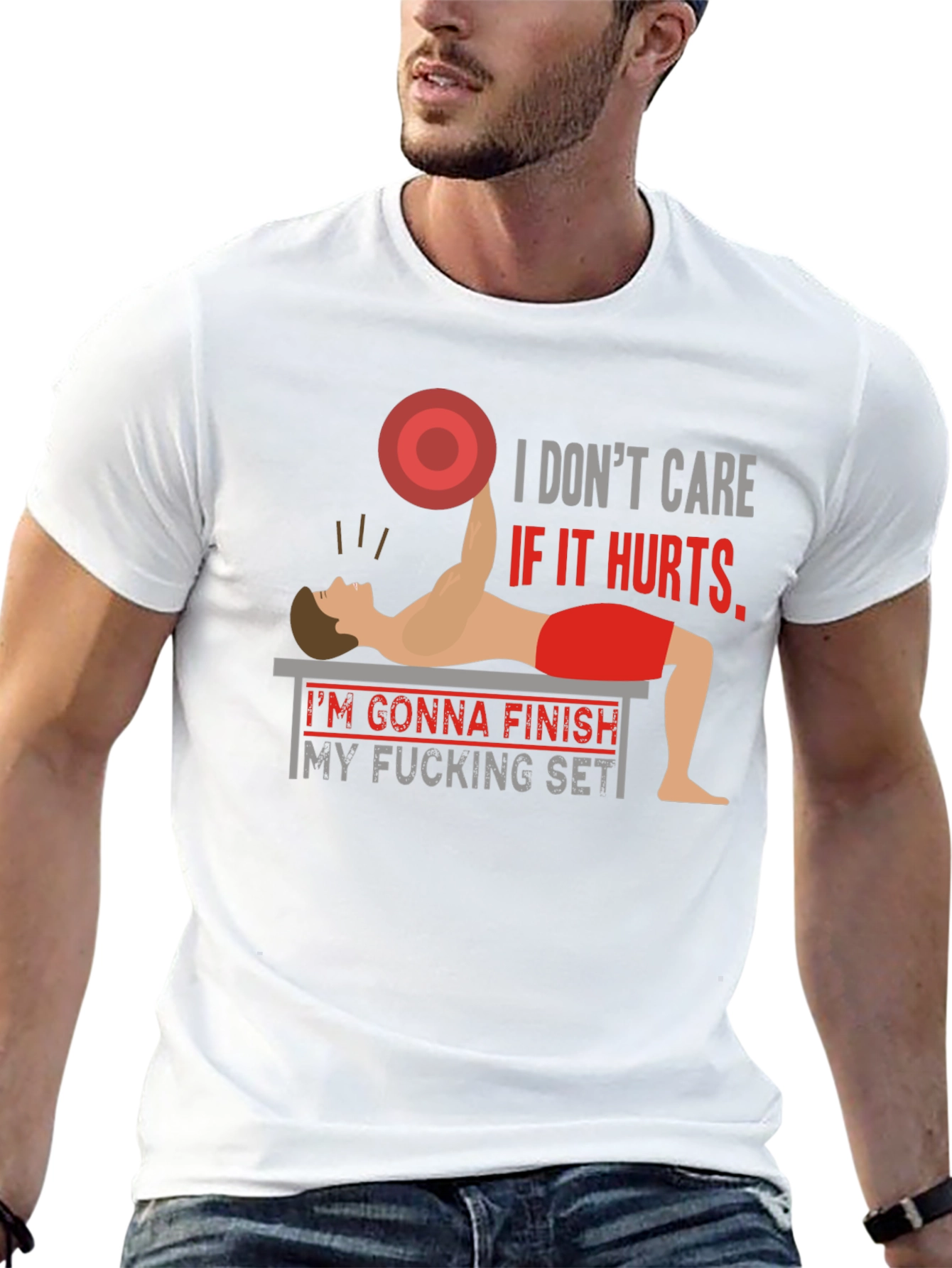Funny Gym T-Shirt - Finish My F*cking Set